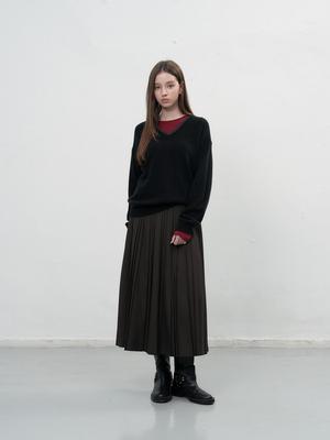 Pleated skirt