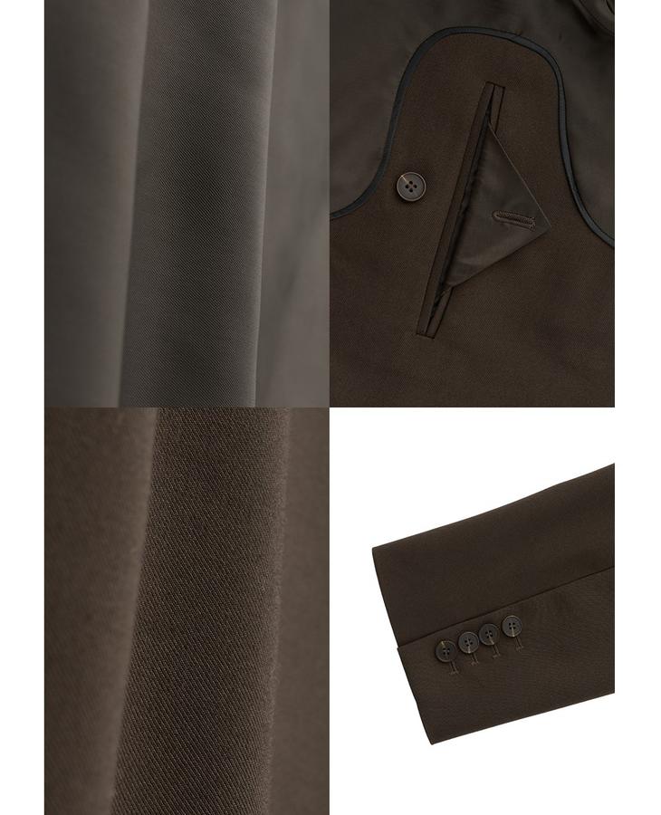 Overfit tailored jacket
