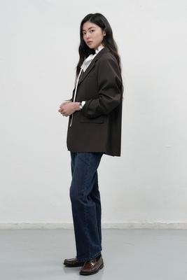 Overfit tailored jacket