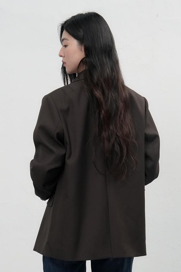 Overfit tailored jacket