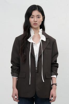 Overfit tailored jacket