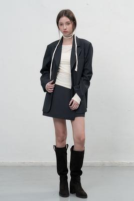 Overfit tailored jacket