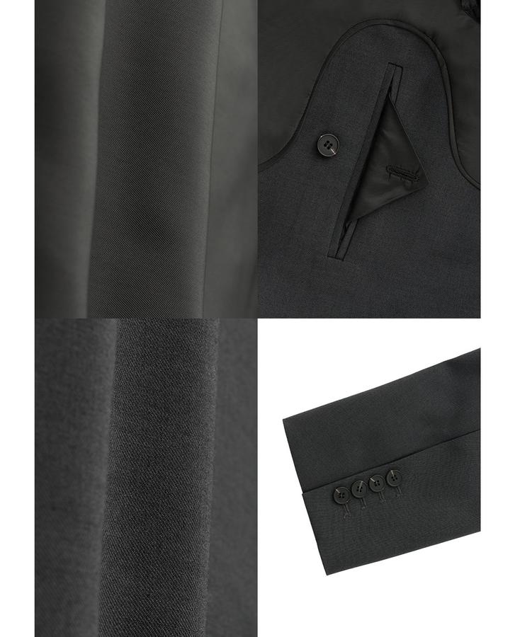 Overfit tailored jacket