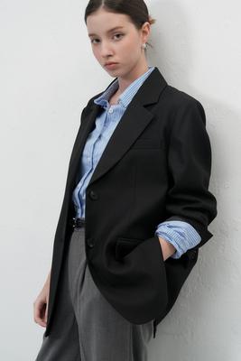 Overfit tailored jacket