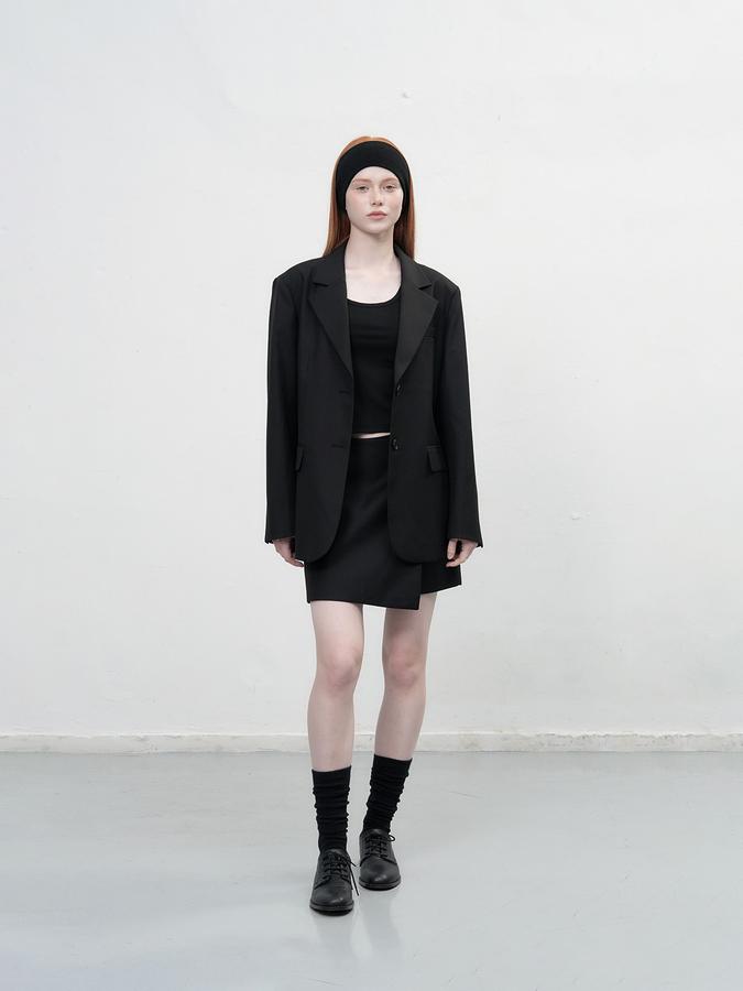 Overfit tailored jacket