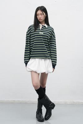 Vintage Stripe Rugby T-Shirt