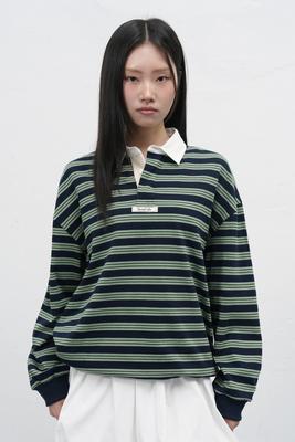 Vintage Stripe Rugby T-Shirt