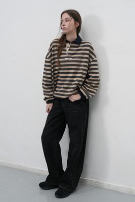 Vintage Stripe Rugby T-Shirt