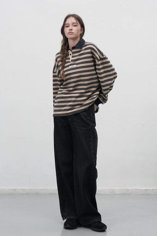 Vintage Stripe Rugby T-Shirt