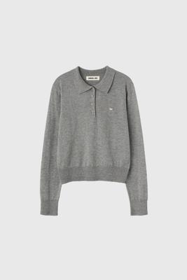 WOMAN Wool Light Collar Pullover