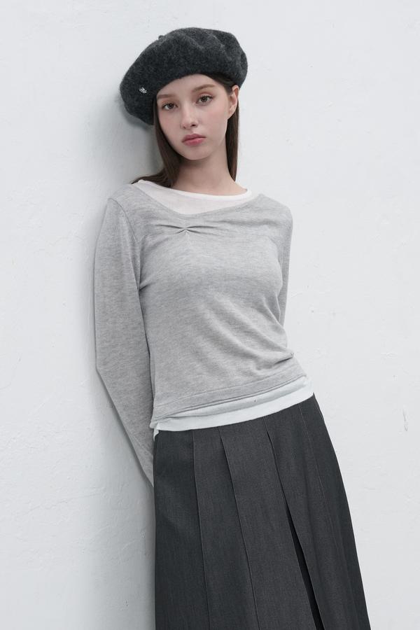 WOMAN GNRL Logo Wool Beret