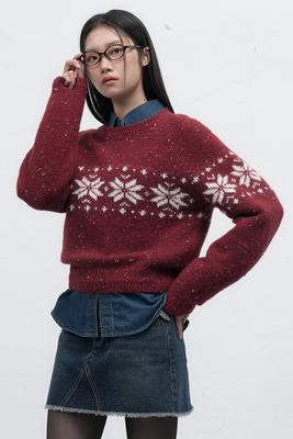 WOMAN Dust Snow Knit Pullover