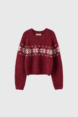 WOMAN Dust Snow Knit Pullover