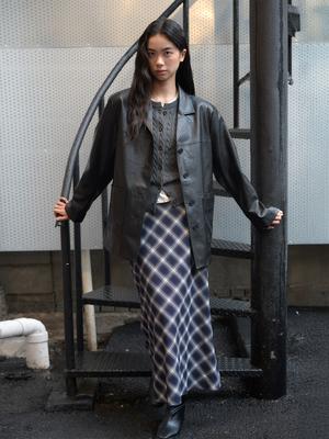 GNRL Signature Superfine Wool Cable Cardigan(Coming soon)