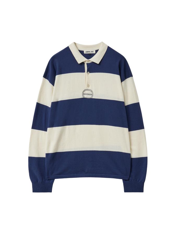 UNISEX Striped Rugby Knit