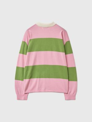 UNISEX Striped Rugby Knit