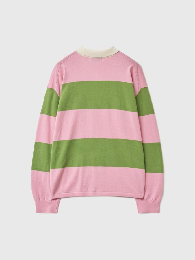 UNISEX Striped Rugby Knit