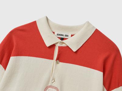 UNISEX Striped Rugby Knit