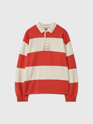 UNISEX Striped Rugby Knit