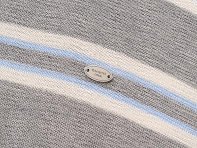 WOMAN Multi-Striped Loose Collar Knit