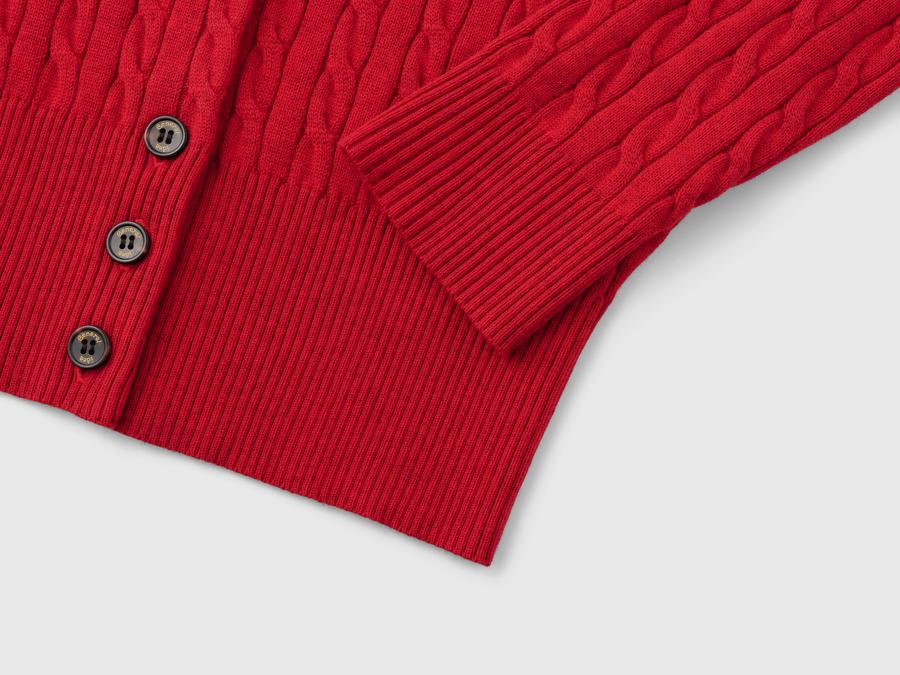 GNRL Signature Superfine Wool Cable Cardigan(coming soon)