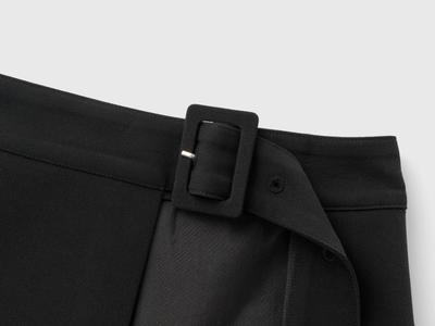 WOMAN skirt layered bootcut slacks (coming soon)