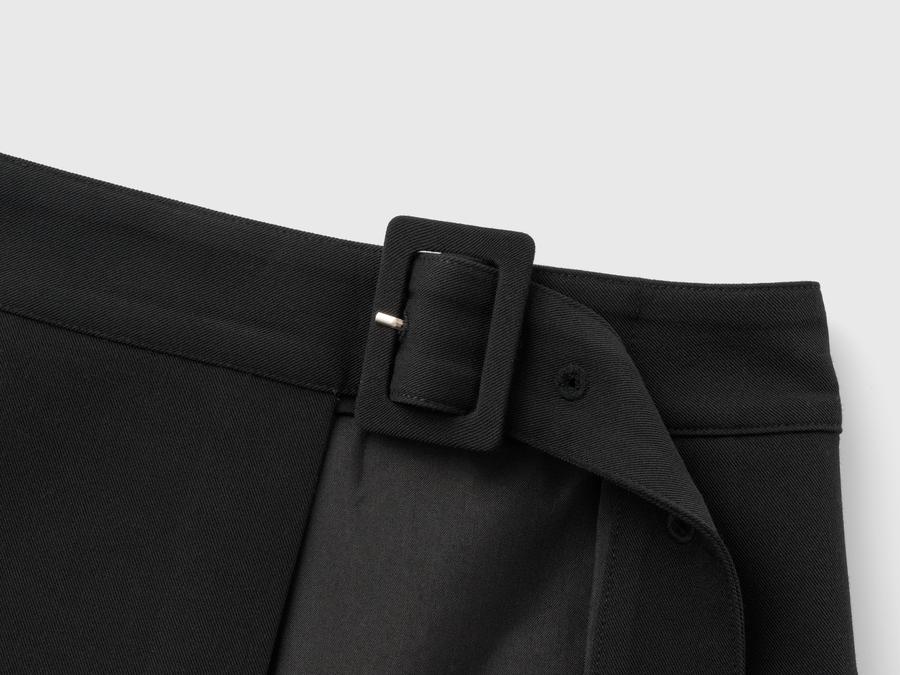 WOMAN skirt layered bootcut slacks (coming soon)