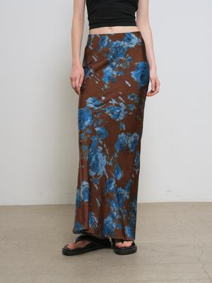 Printed bias long skirt (Хүргэлт 5/24)