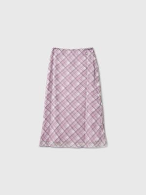 Check sheer long skirt (Хүргэлт 5/24)