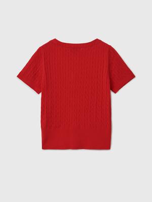 V-neck cable cardigan (Хүргэлт 5/24)