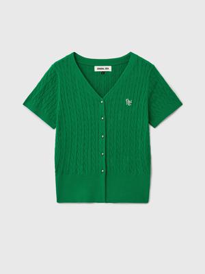 V-neck cable cardigan (Хүргэлт 5/24)