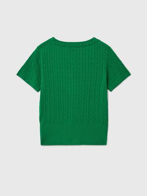 V-neck cable cardigan (Хүргэлт 5/24)