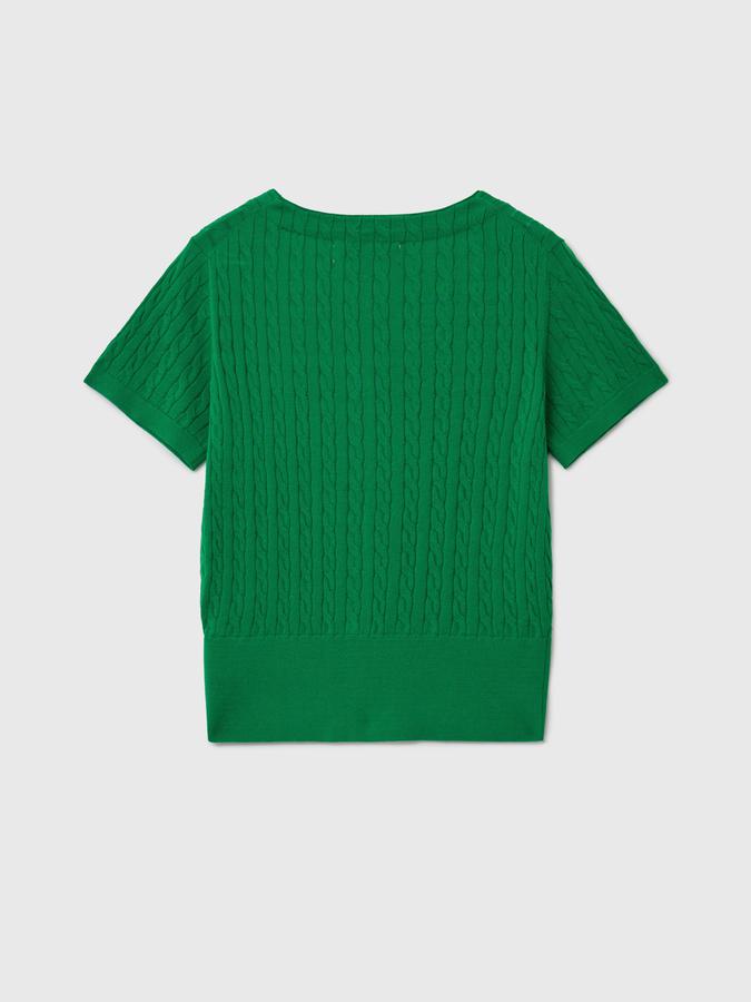 V-neck cable cardigan (Хүргэлт 5/24)