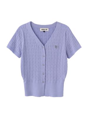 V-neck cable cardigan (Хүргэлт 5/24)