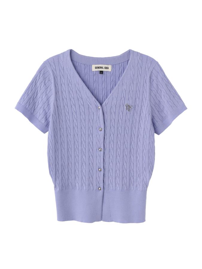 V-neck cable cardigan (Хүргэлт 5/24)