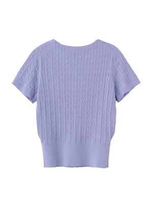 V-neck cable cardigan (Хүргэлт 5/24)