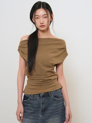 Drape Strap T-shirt