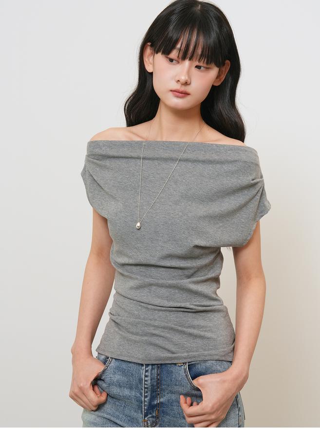 Drape Strap T-shirt