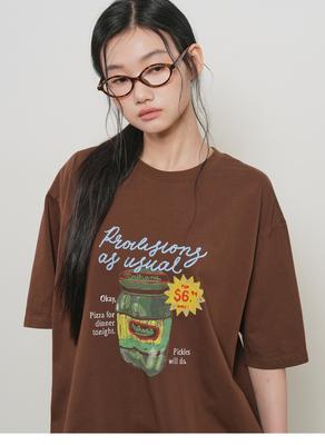 UNISEX Pickle Graphic Short Sleeve T-shirt
