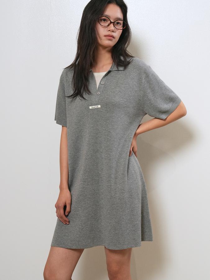 Layered Collar Easy Dress