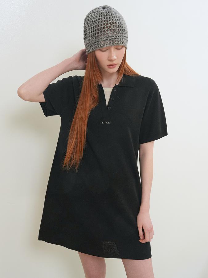 Layered Collar Easy Dress