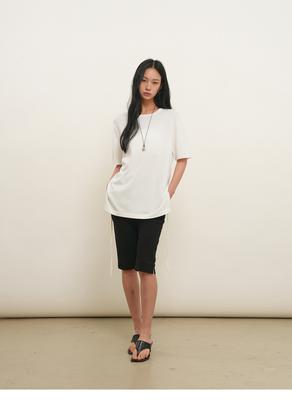 Temperature Cut Cool Loose Fit Knit T-shirt