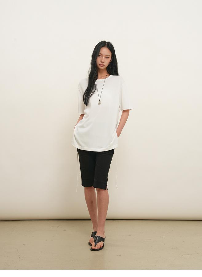 Temperature Cut Cool Loose Fit Knit T-shirt