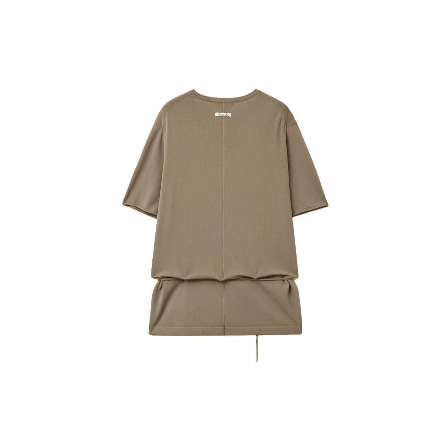 Temperature Cut Cool Loose Fit Knit T-shirt