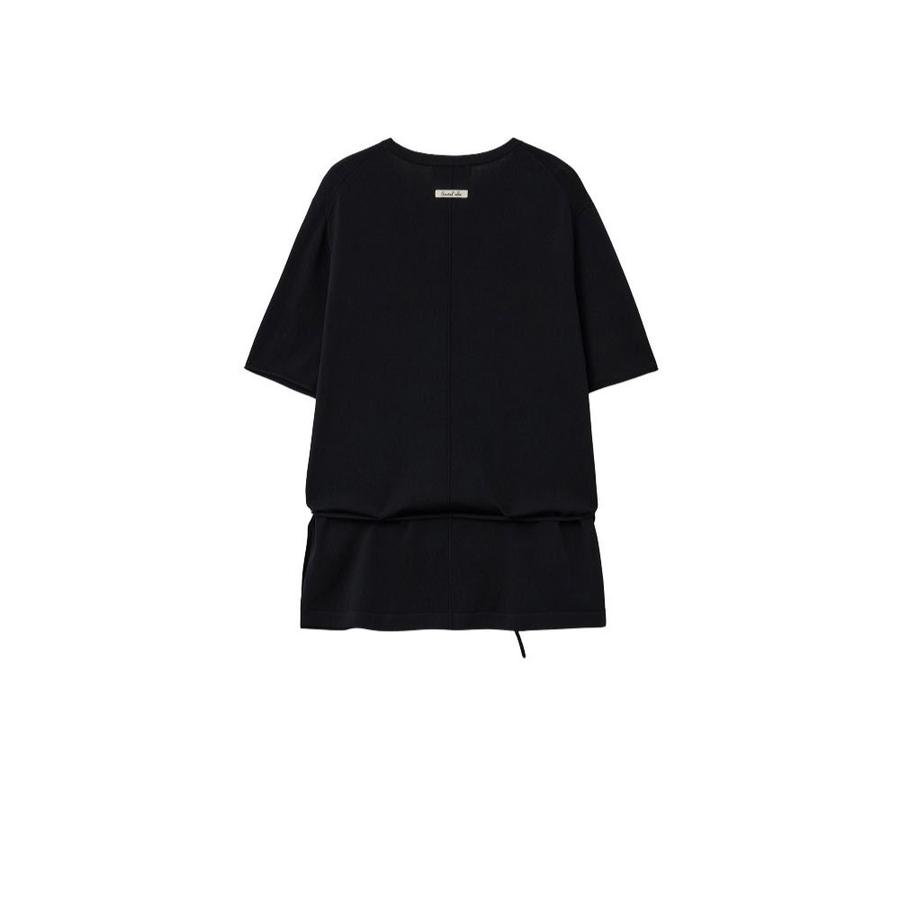 Temperature Cut Cool Loose Fit Knit T-shirt