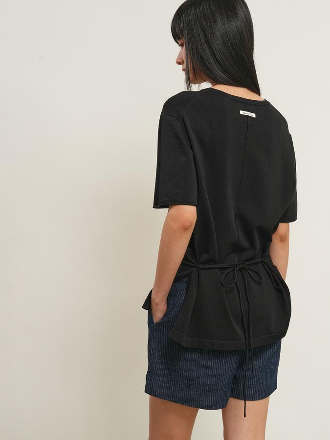Temperature Cut Cool Loose Fit Knit T-shirt