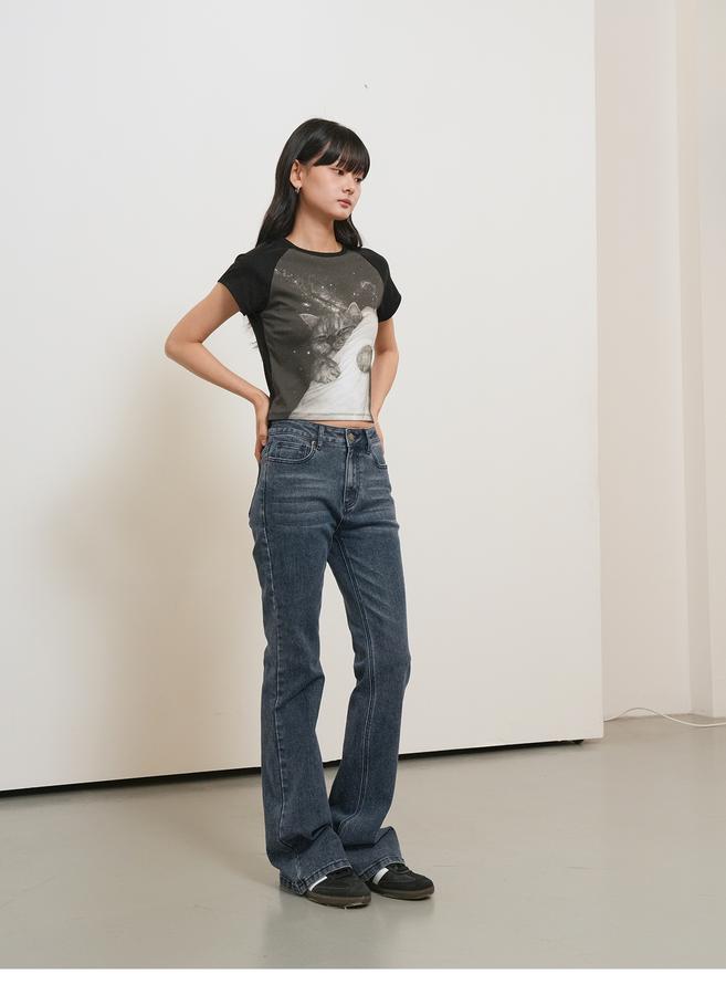Sleeping Pet Ringer Tee