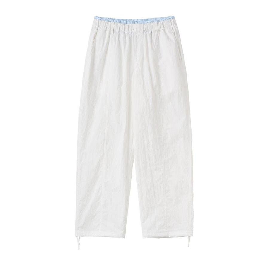 Layered nylon elastic pants