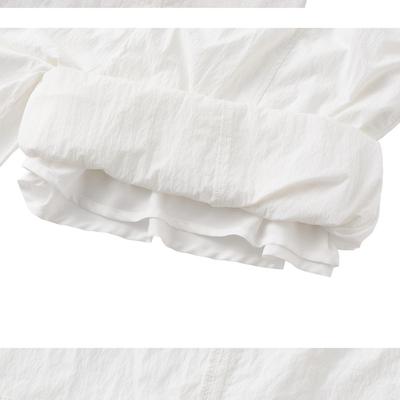 Layered nylon elastic pants