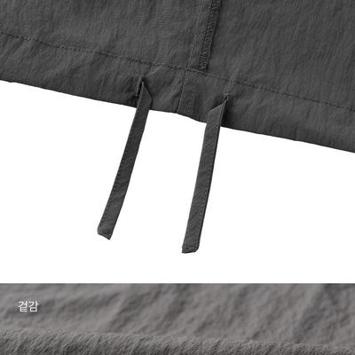 Layered nylon elastic pants